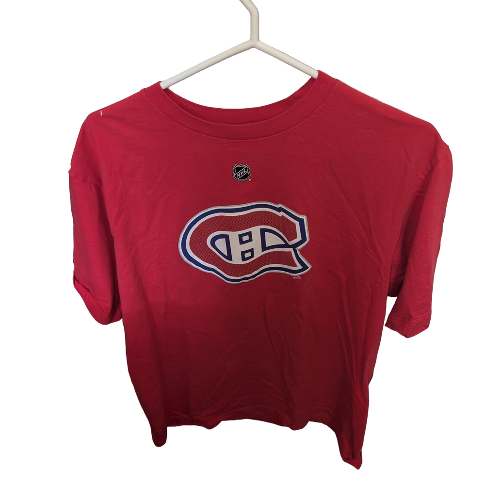 Men's Red PK Subban Montreal Canadiens Player T-shirt
